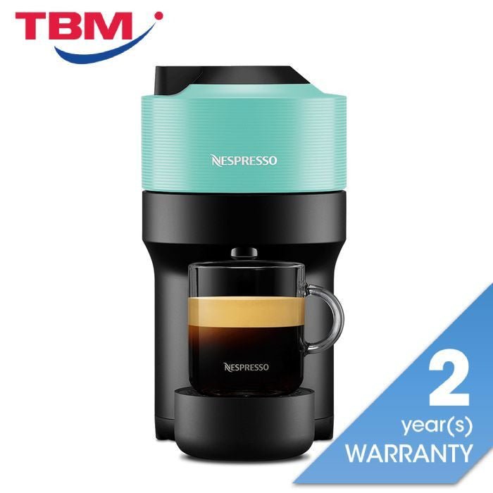 Nespresso GCV2 - GB - AQ - NE Coffee Machine Vertuo Pop Aqua | TBM Online