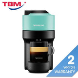 Nespresso GCV2 - GB - AQ - NE Coffee Machine Vertuo Pop Aqua | TBM Online