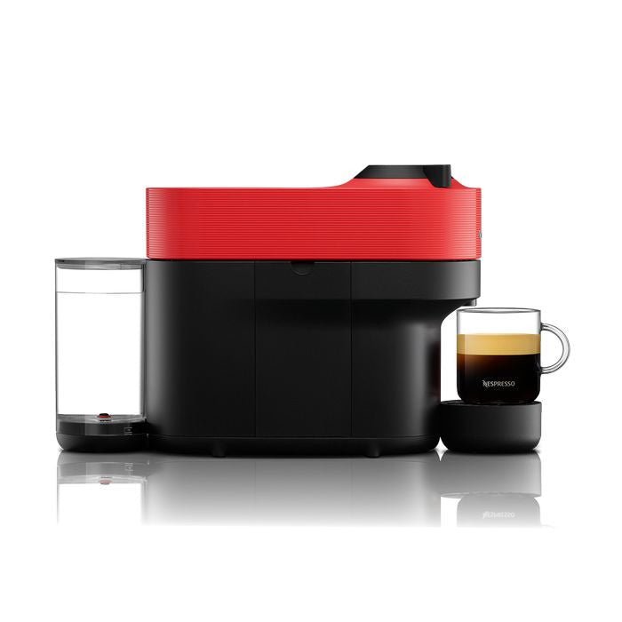 Nespresso GCV2 - GB - RE - NE Coffee Machine Vertuo Pop Red | TBM Online