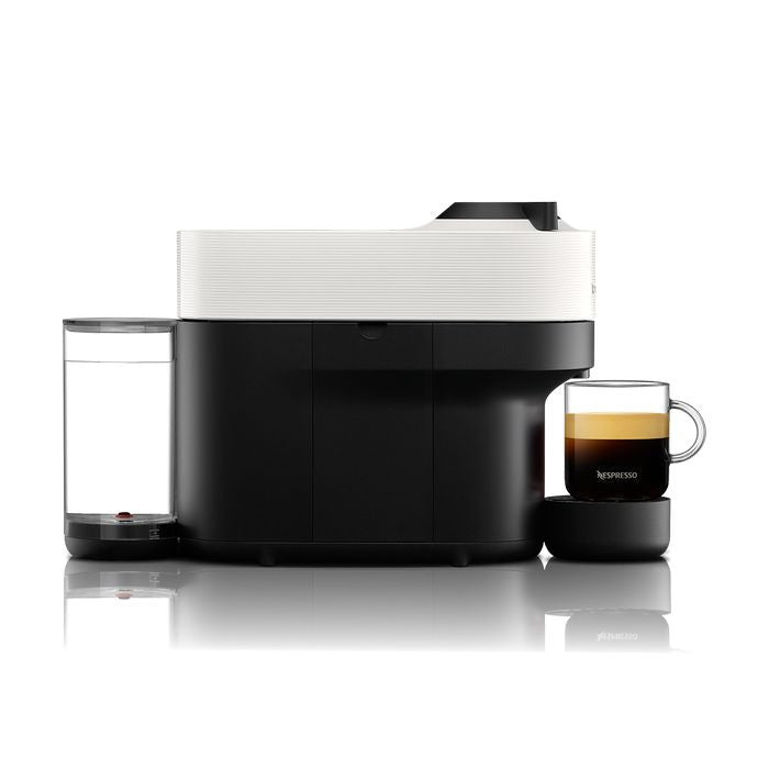 Nespresso GCV2 - GB - WH - NE Coffee Machine Vertuo Pop White | TBM Online