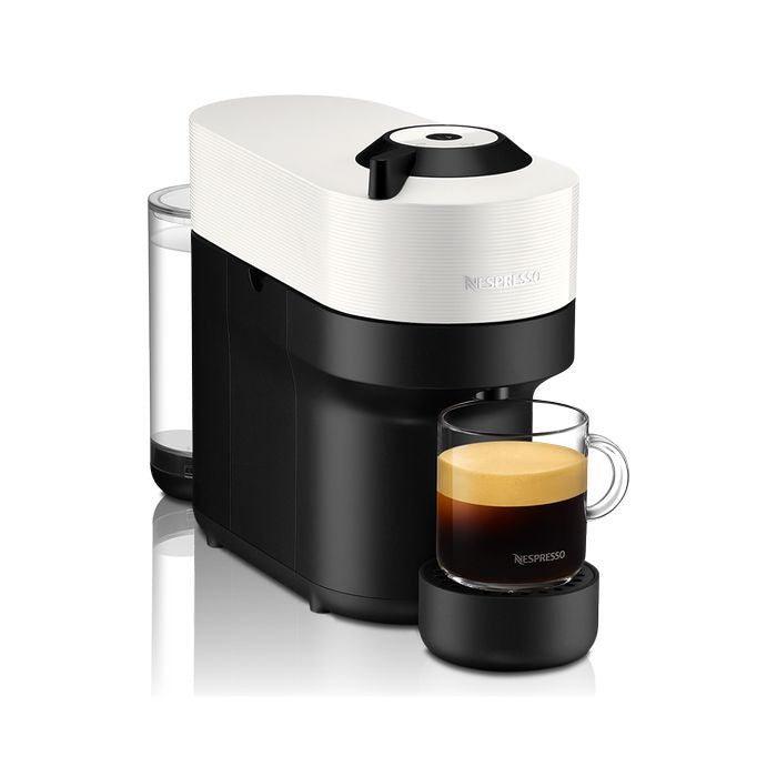 Nespresso GCV2 - GB - WH - NE Coffee Machine Vertuo Pop White | TBM Online