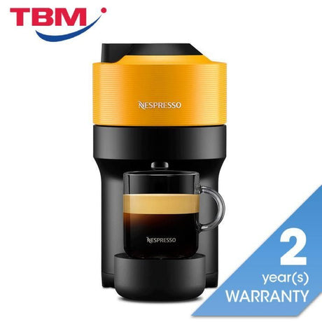 Nespresso GDV2 - GB - YE - NE Coffee Machine Vertuo Pop Yellow | TBM Online