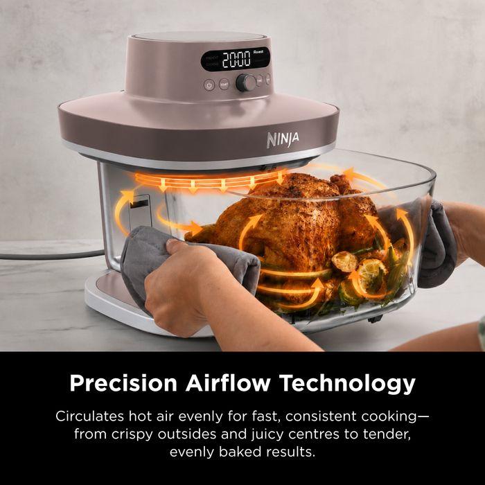 [NEW] Ninja AS101SMBL CRISPi Pro Glass Air Fryer PFAS FREE, Temperature Control - Cyberspace [Medium & XL Containers] | TBM Online