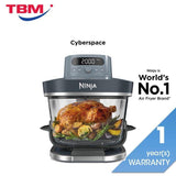 [NEW] Ninja AS101SMBL CRISPi Pro Glass Air Fryer PFAS FREE, Temperature Control - Cyberspace [Medium & XL Containers] | TBM Online