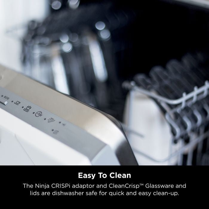 Ninja FN101SMGYFOC Air Fryer Crispi Cyberspace + Medium Batch Container | TBM Online