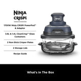 Ninja FN101SMSTFOC Air Fryer Crispi Stone + Medium Batch Container | TBM Online