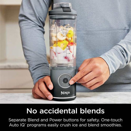 Ninja BC - 251SMGY Blast Max Portable Blender Grey | TBM Online