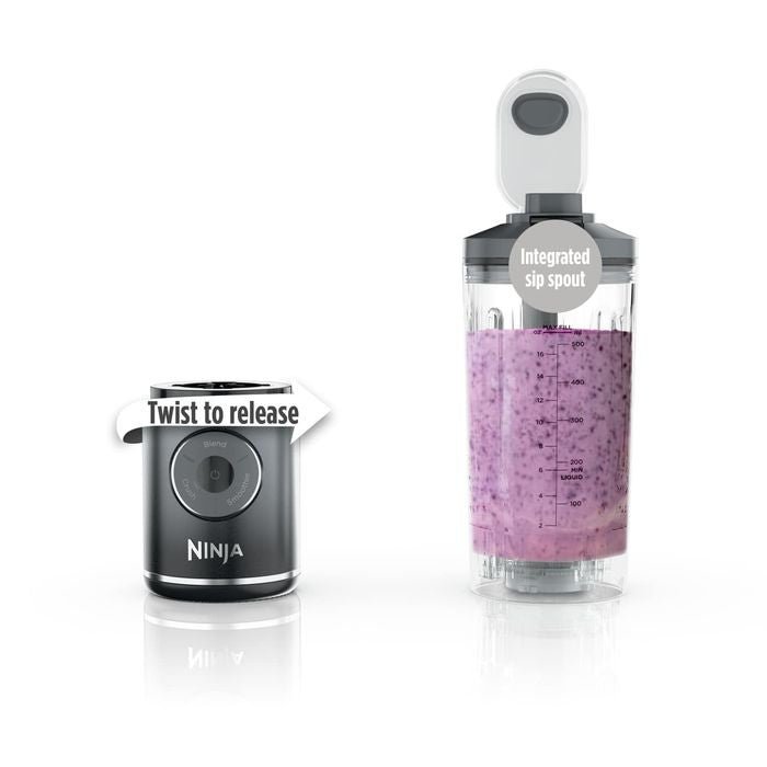 Ninja BC - 251SMGY Blast Max Portable Blender Grey | TBM Online