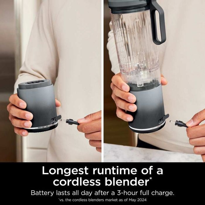 Ninja BC - 251SMGY Blast Max Portable Blender Grey | TBM Online