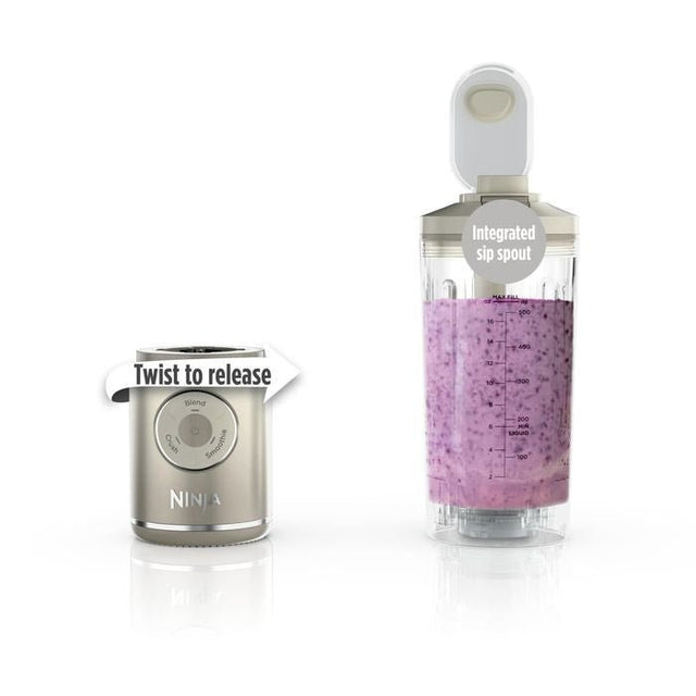 Ninja BC - 251SMIV Blast Max Portable Blender Ivory | TBM Online