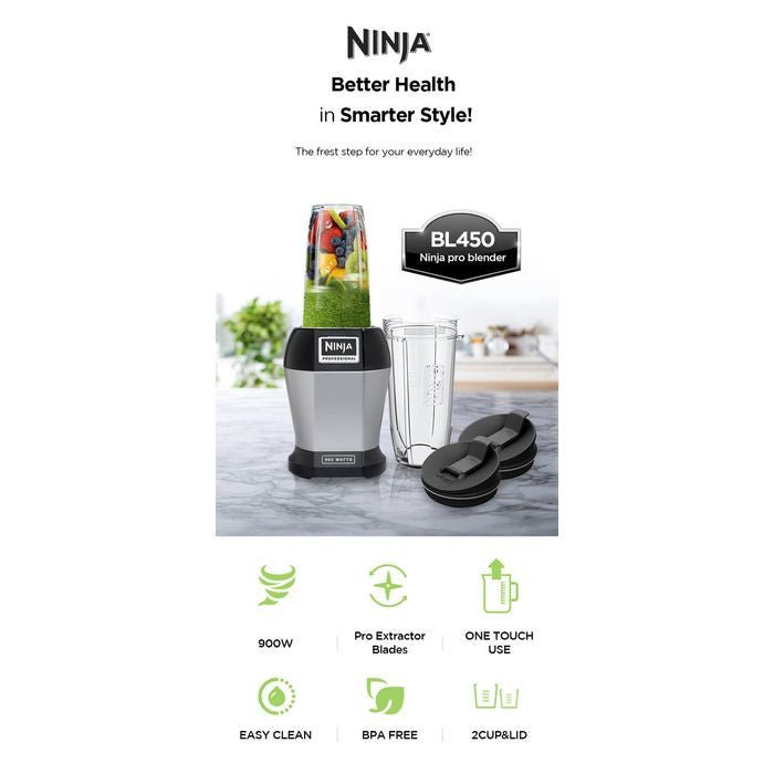 Ninja BL450 Nutri Professional 900W Blender | TBM Online