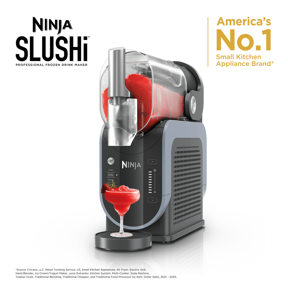 Ninja SLUSHi Frozen Drink Maker (FS301SMFOC) Artic Blue/Grey | TBM Online