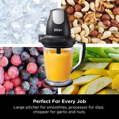 Ninja QB1004SM Food Processor Master Prep Black | TBM Online