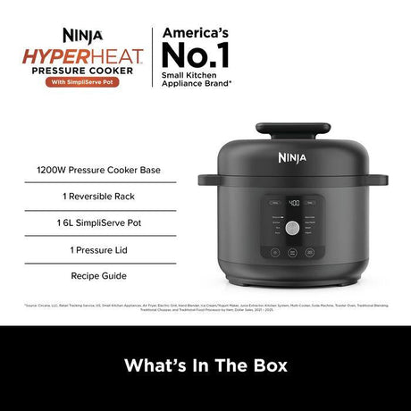 Ninja PC201SM 6.0L HyperHeat Pressure Cooker & Rice Cooker | TBM Online