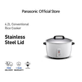 Panasonic SR - GA421WSKN Conventional Rice Cooker 4.2L White | TBM Online