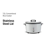 Panasonic SR - GA721WSKN Conventional Rice Cooker 7.2L | TBM Online