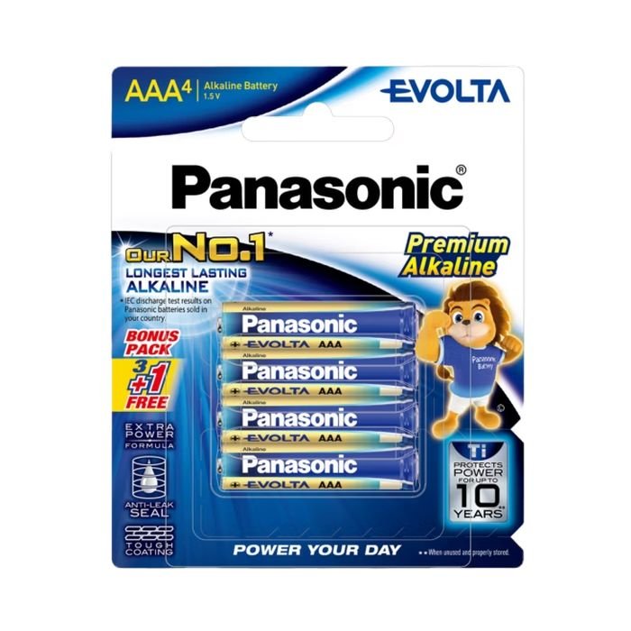 Panasonic LR03EG/4B1F Batt AAA - Size Alkaline 4PCS Pack | TBM Online