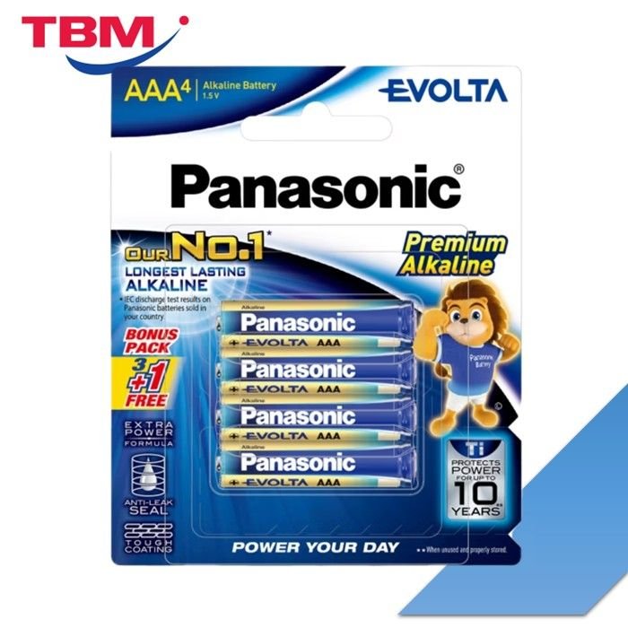 Panasonic LR03EG/4B1F Batt AAA - Size Alkaline 4PCS Pack | TBM Online