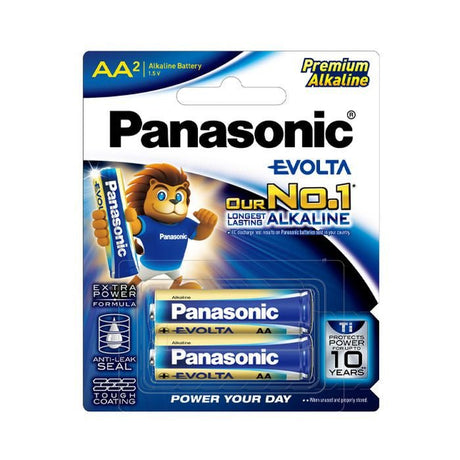 Panasonic LR6EG/2B Battery AA - Size Alkaline | TBM Online