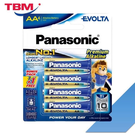 Panasonic LR6EG/4B1F Battery AA - Size Alkaline | TBM Online