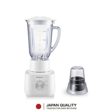Panasonic MX-EP5112WSK 1.5L Blender Wet & Dry Mil Safety Lock And Thermal Cut Off Safety White | TBM Online