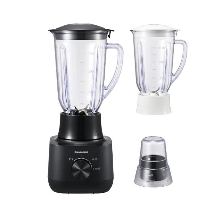 Panasonic MX - EP5171KSK Blender Twin Jar Wet & Dry Mil 1.5L 450W Black | TBM Online