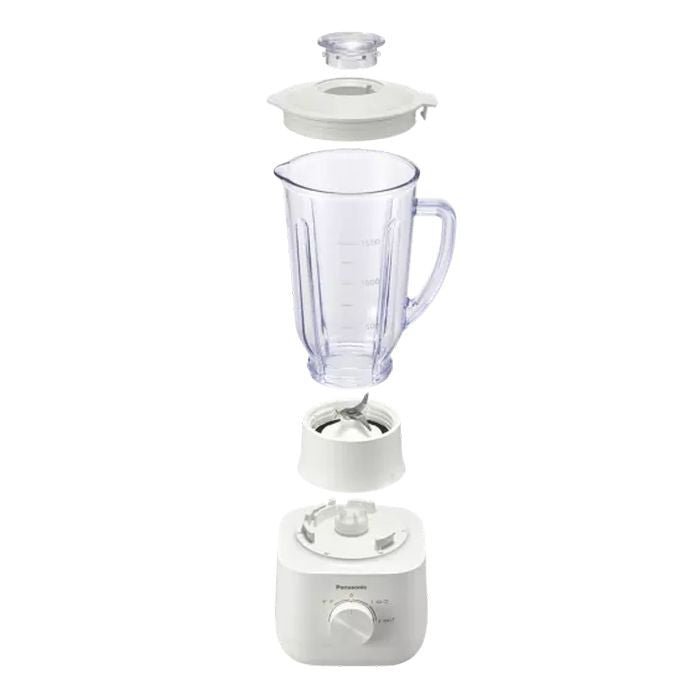 Panasonic MX - EP5171WSK Blender Twin Jar Wet & Dry Mil 1.5L 450W White | TBM Online