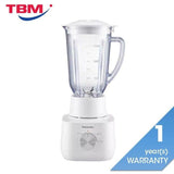 Panasonic MX-EP5172WSK 1.5L Blender Twin Jar Wet & Dry Mil Stainless Steel Blades White | TBM Online