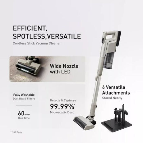 Panasonic MC - SBR40CV47 Cordless Stick Vacuum Cleaner With LED Light 4 - Stage HEPA Filtration System | TBM Online