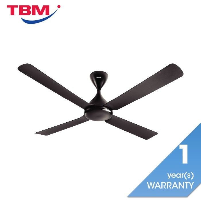 Panasonic F - M14SHVBKH 56” 4 Blades Bayu DC Motor Ceiling Fan Black | TBM Online