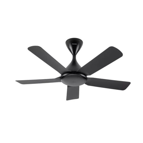 Panasonic F - M96JHVBKH Ceiling Fan 38 Inch 5 Blade Bayu JR DC Motor Black | TBM Online