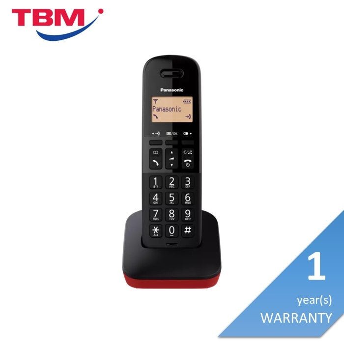 Panasonic KX-TGB31ML1R Cordless Phone Red | TBM Online