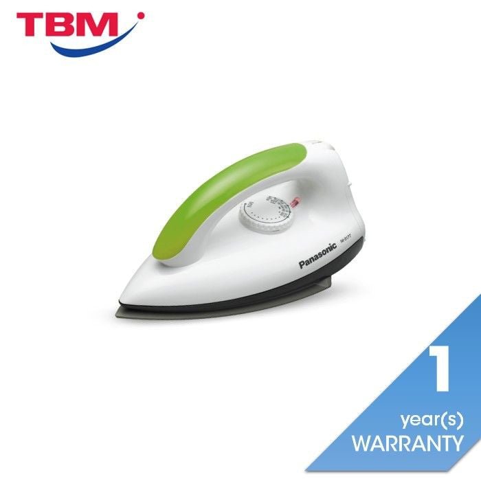 Panasonic NI - 317TXSK Dry Iron Non - Stick 0.9kg Green | TBM Online