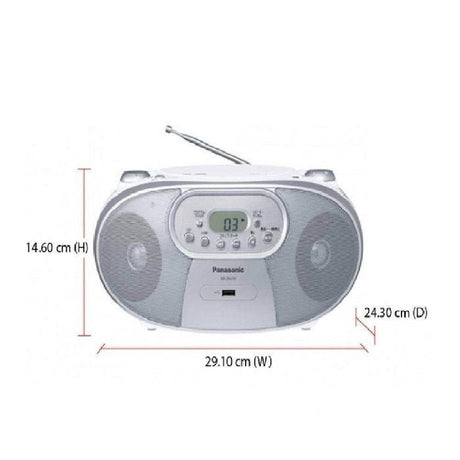 Panasonic RX - DU10 Portable CD Radio Player | TBM Online