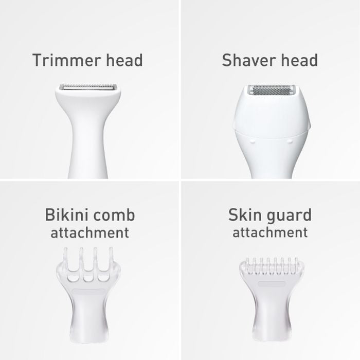 Panasonic ES - WV62BH200 Bikini Trimmer & Shaver Gentle And Smooth Finishing White | TBM Online