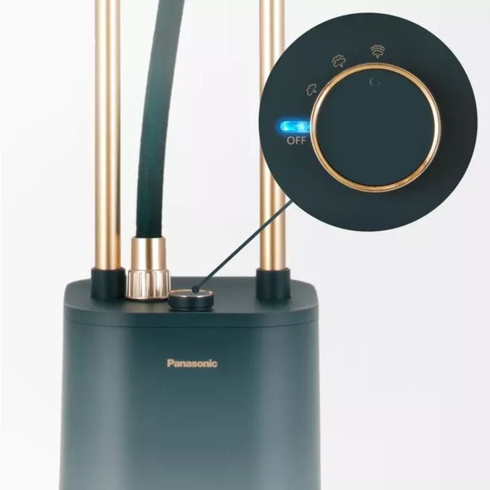 Panasonic NI - GWG090GSK Garment Steamer With Expandable Hanger 7.4kg Green | TBM Online