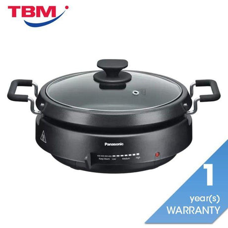 Panasonic NF-MF701KSK Electric Hot Pot With Grill 3.5L 2-in-1 Versatile Cooking | TBM Online