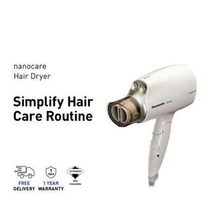 Panasonic EH - NA45 - W655 Hair Dryer Nanocare 1600W White | TBM Online