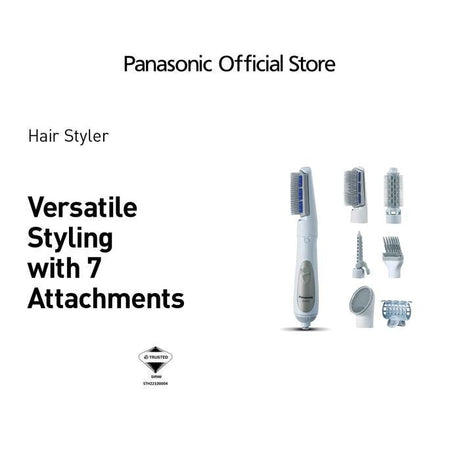 Panasonic EH-KA71 Hair Styler Silent 7 Attachments | TBM Online