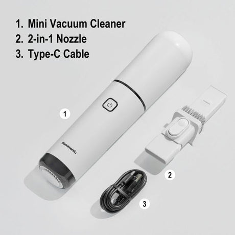 Panasonic MC-HC10WV47 Vacuum Cleaner Quick Compact Powerful Handheld For Car & Home | TBM Online