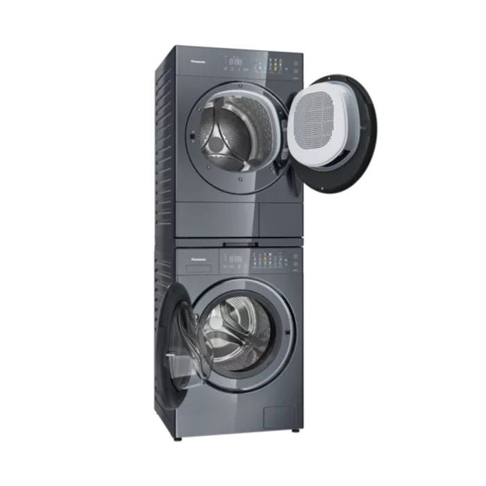 Panasonic NH - XV21X1AMY Heat Pump Dryer 10.5kg With 3 Inverter Motors Mirror Navy | TBM Online