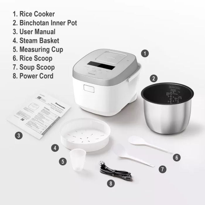 Panasonic SR - HFT153WSK IH Rice Cooker 1.5L | TBM Online