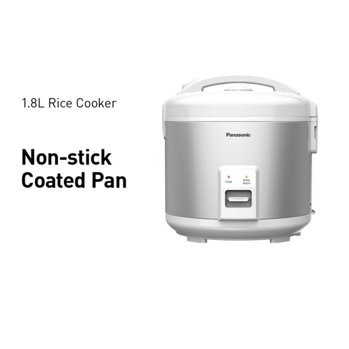 Panasonic SR-RN188SSL Jar Rice Cooker 1.8L Silver | TBM Online