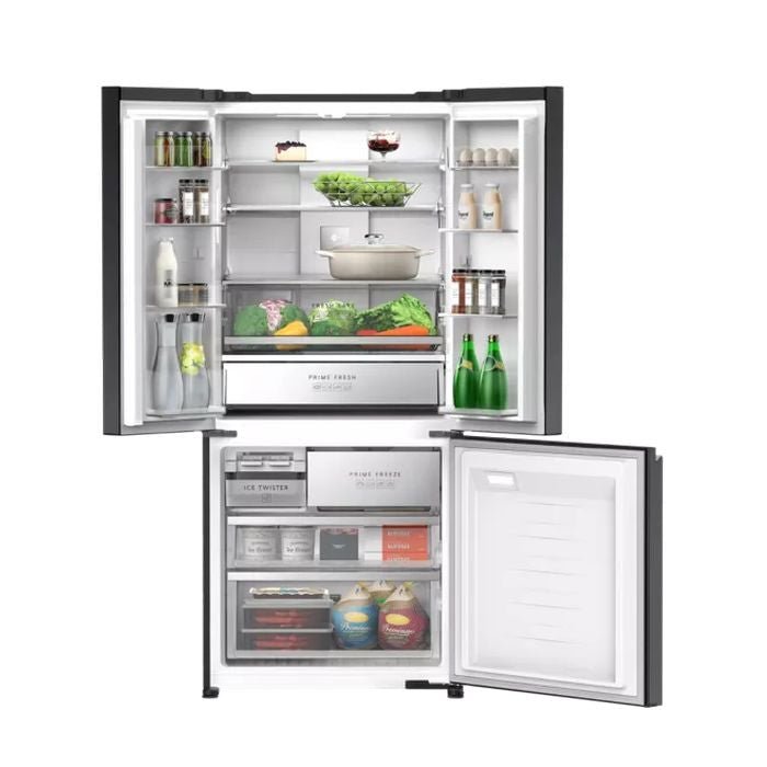 Panasonic NR - CW530HVKM 3 Doors Fridge Premium French 500L | TBM Online