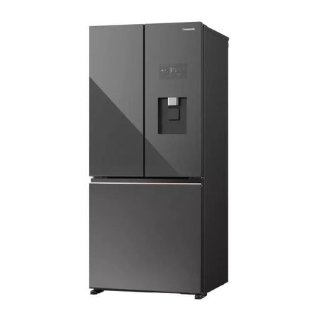 Panasonic NR - CW530XMMM 3 Doors Fridge Prime+ Dark Mirror Prime Freeze & Prime Fresh NanoEX G495L | TBM Online