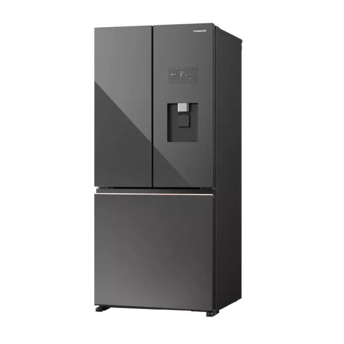 Panasonic NR - CW530XMMM 3 Doors Fridge Prime+ Dark Mirror Prime Freeze & Prime Fresh NanoEX G495L | TBM Online