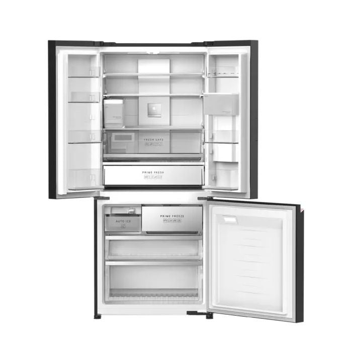 Panasonic NR - CW530XMMM 3 Doors Fridge Prime+ Dark Mirror Prime Freeze & Prime Fresh NanoEX G495L | TBM Online