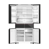 Panasonic NR - WY720ZMMM 6 Doors Fridge W900 Series Prime+ Glass 650L Dark Mirror | TBM Online