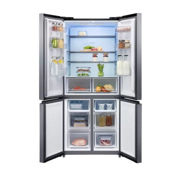 Panasonic NR - XC561CUZM 4 Doors Fridge N515L Steel Sky Cloudy Dark | TBM Online