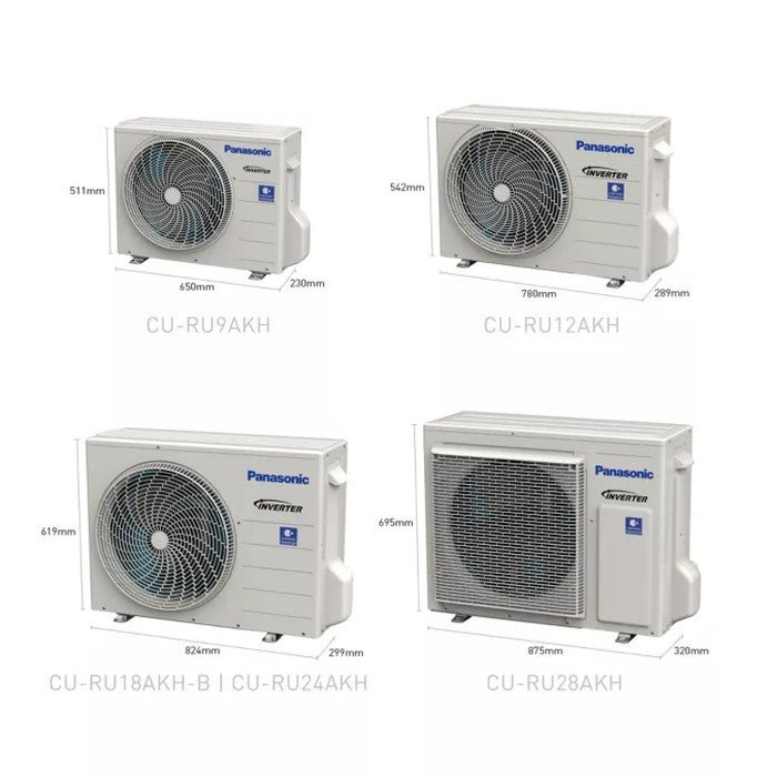 [1.0HP][Inverter]Panasonic IN:CS-KU9AKH-1 Air Cond 1.0HP X-Deluxe Inverter R32 | TBM Online